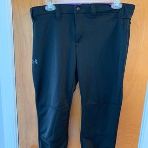 Under Armour Heat Gear Softball Capri Pants Medium